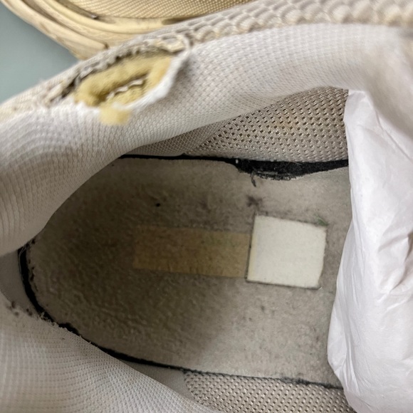 Pre-owned Authentic Balenciaga Triple S Beige Off White 46 - Picture 7 of 9